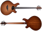Preview: Maruszczyk Instruments Svoboda 4 Mahogany Sunburst 32''